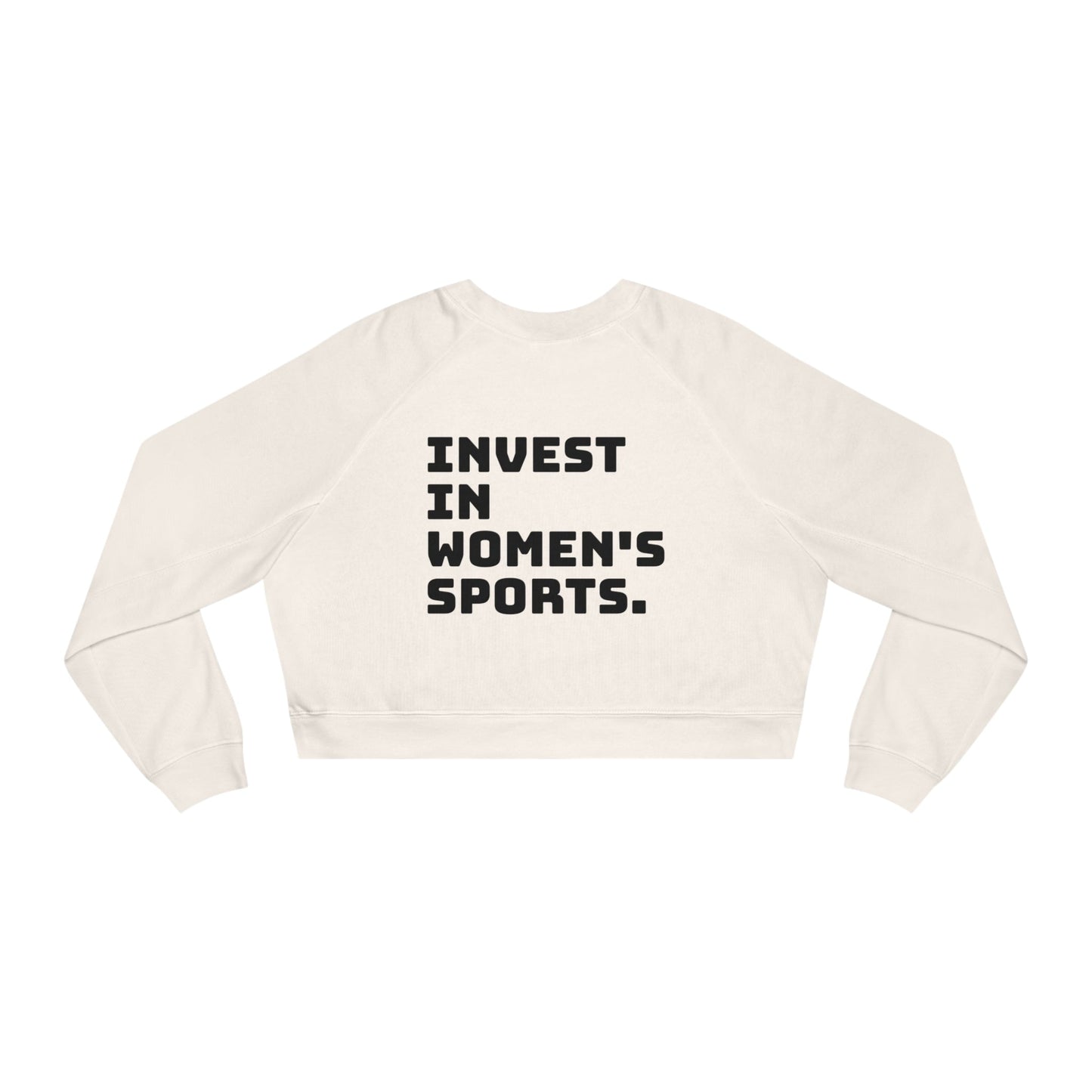Invest in Women's Sports Cropped Crewneck - Sweatshirt - She Got Next