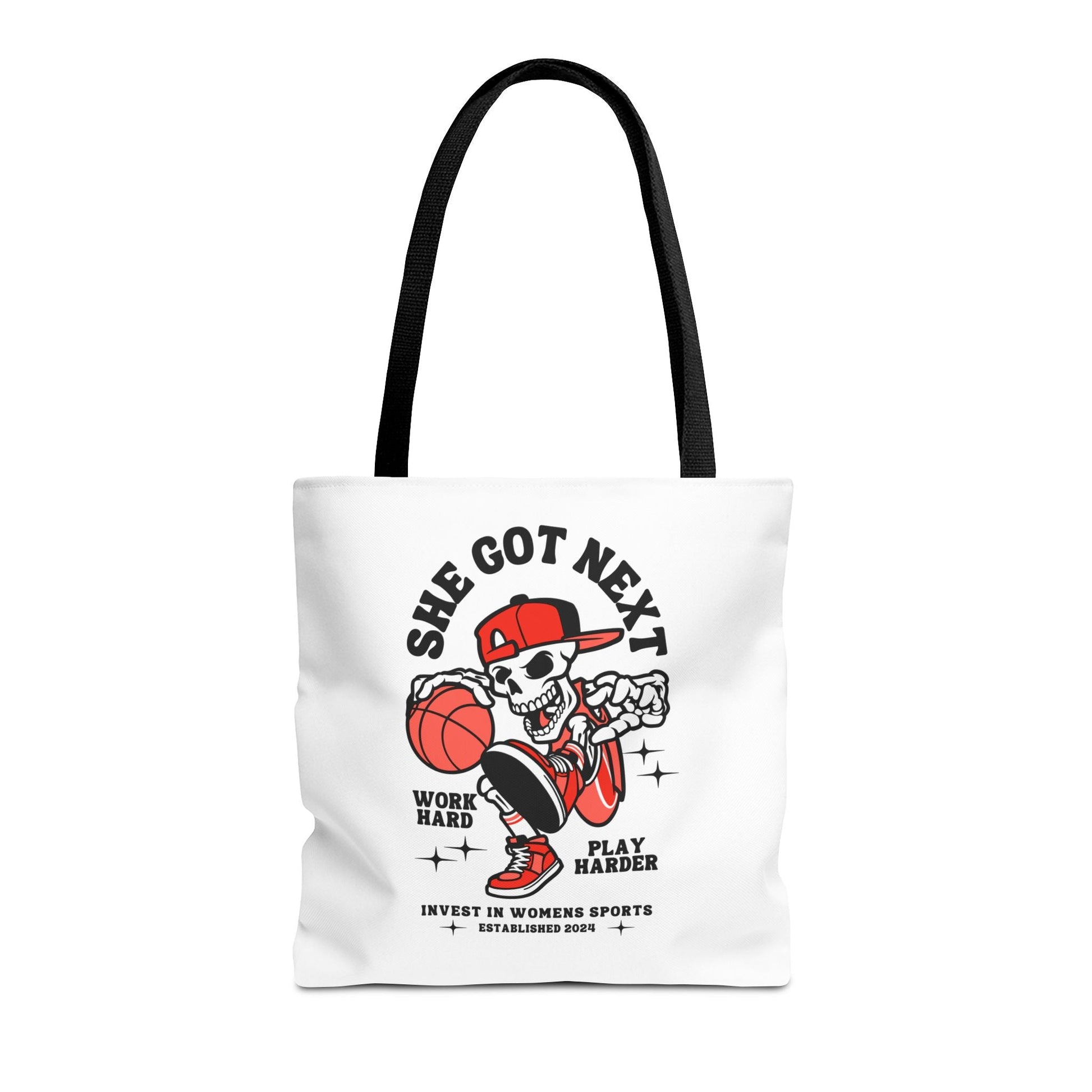 Work Hard, Play Harder Tote - Bags - She Got Next