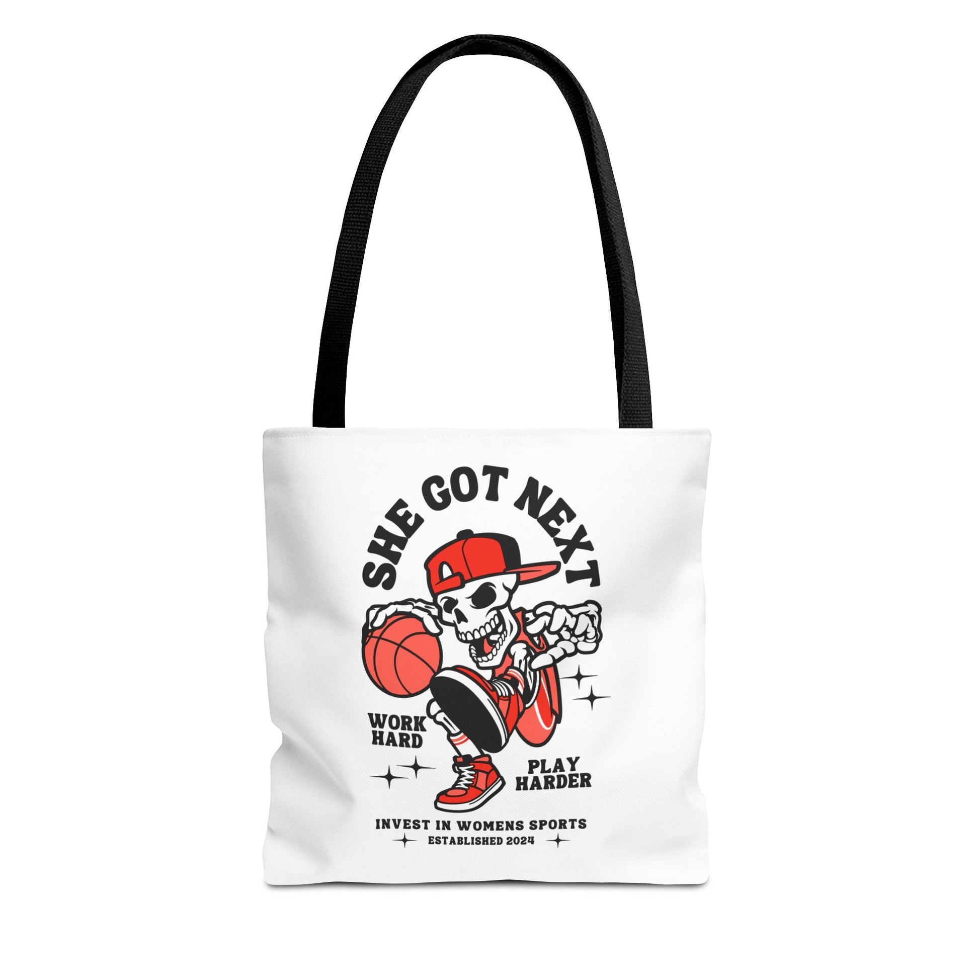 Work Hard, Play Harder Tote - Bags - She Got Next