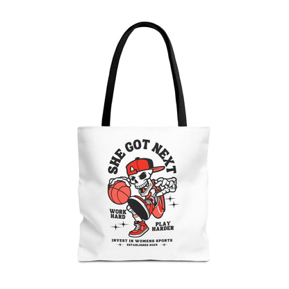 Work Hard, Play Harder Tote - Bags - She Got Next